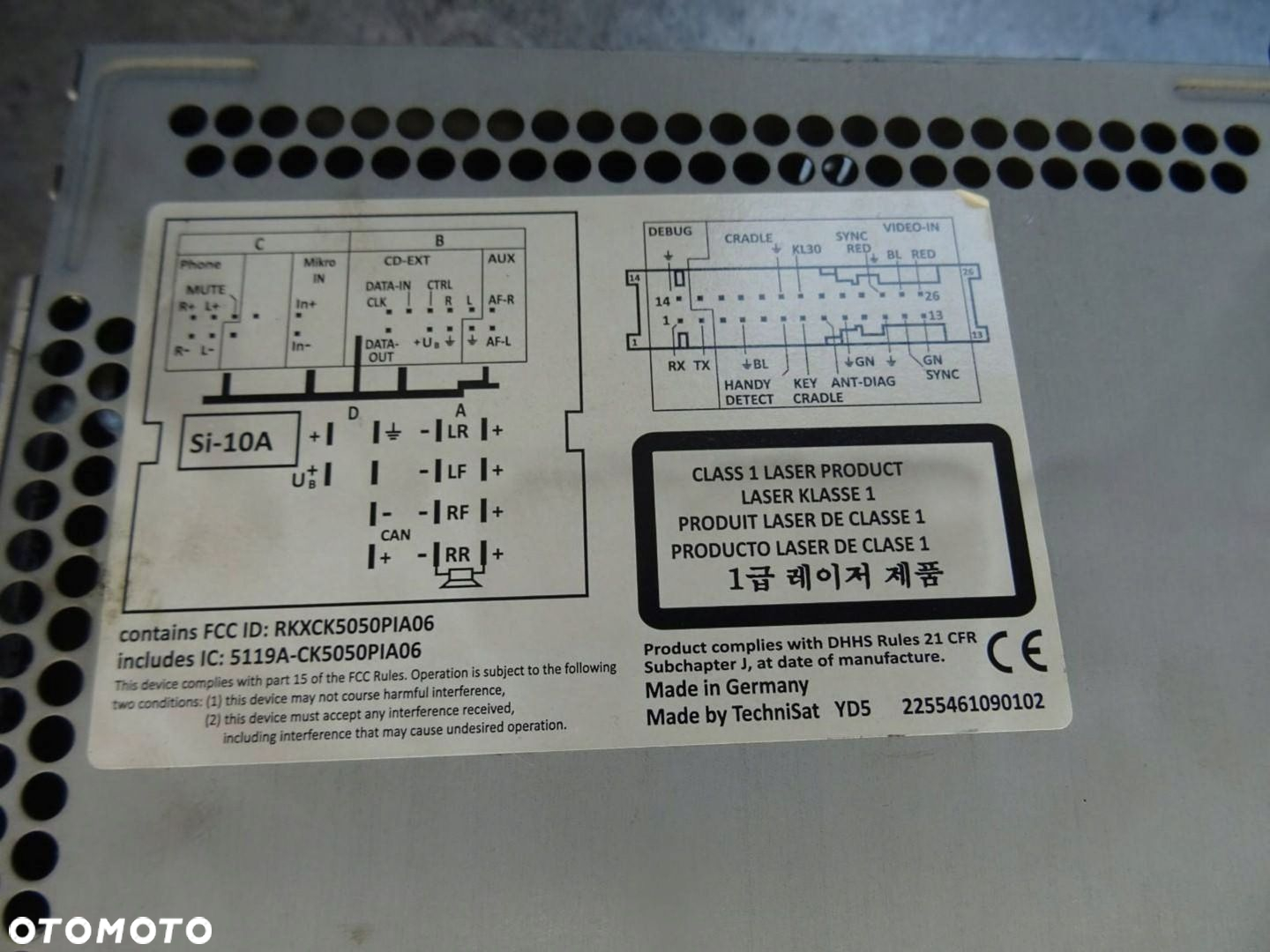 RADIO NAWIGACJA GPS VW RNS 315 VW PASSSAT CC 3C0035279C - 5