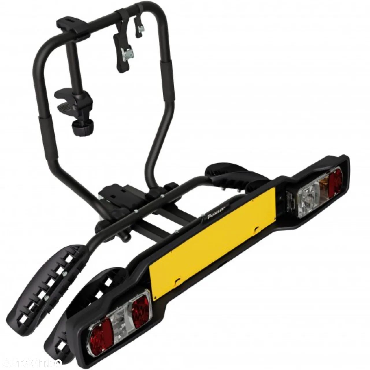 Suport 2 biciclete Peruzzo Siena 669N cu prindere pe carligul de remorcare, Negru,, Nou_emitem Factura & Garantie, Pret Importator - 1