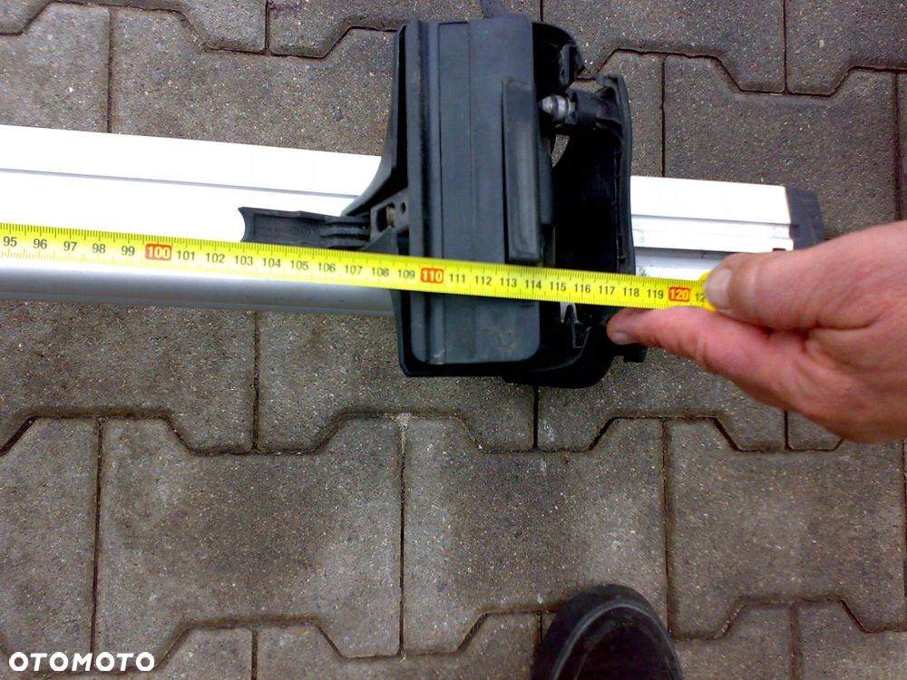 relingi dachowe thule mocowania bagażnika 155cm. jak nowe - 6