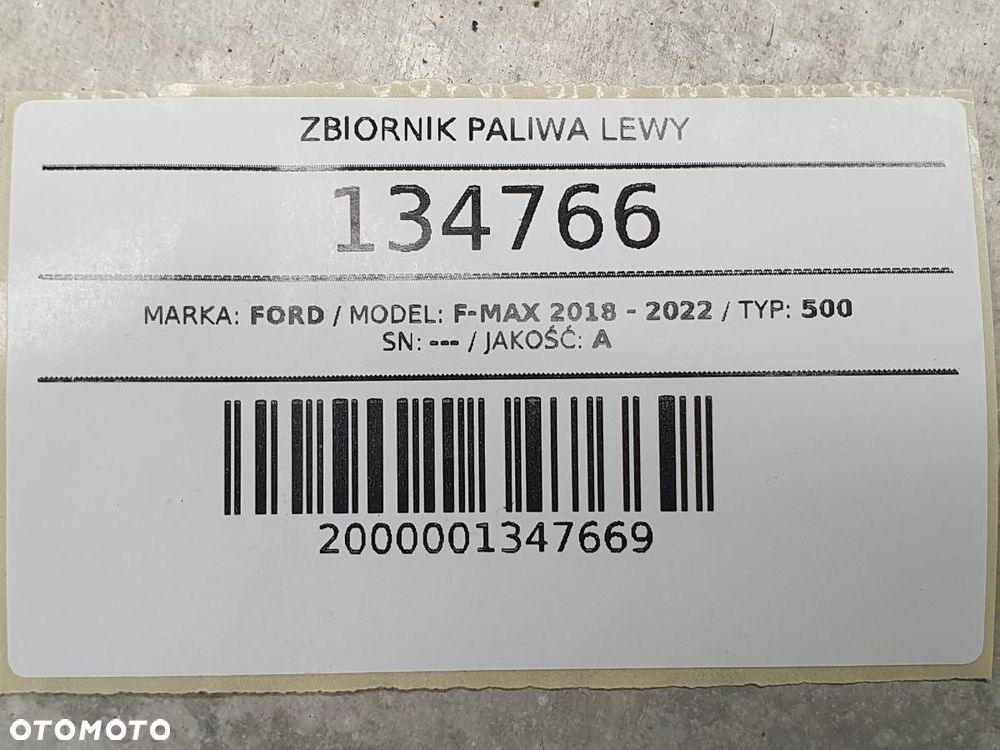 ZBIORNIK PALIWA LEWY FORD F-MAX 500 450 LITRÓW GC469002CC ORYGINAŁ - 7