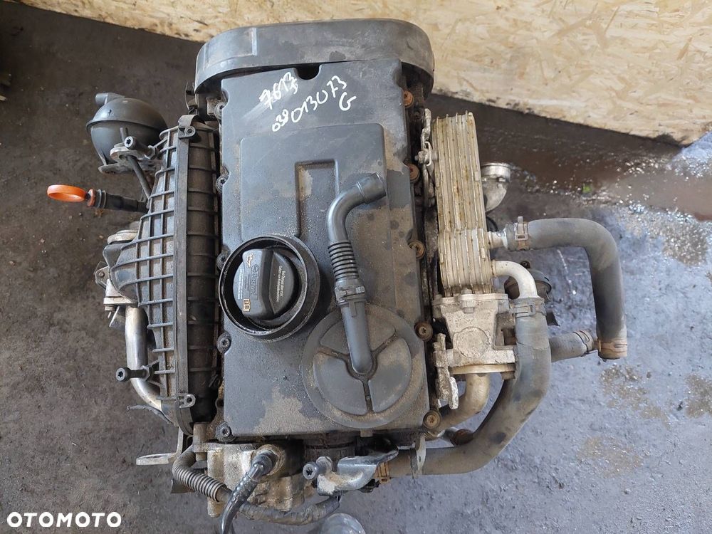 SILNIK DIESEL + POMPOWTRYSKI TURBO AUDI A3 8P 2.0 TDI BKD 03G130073G - 6