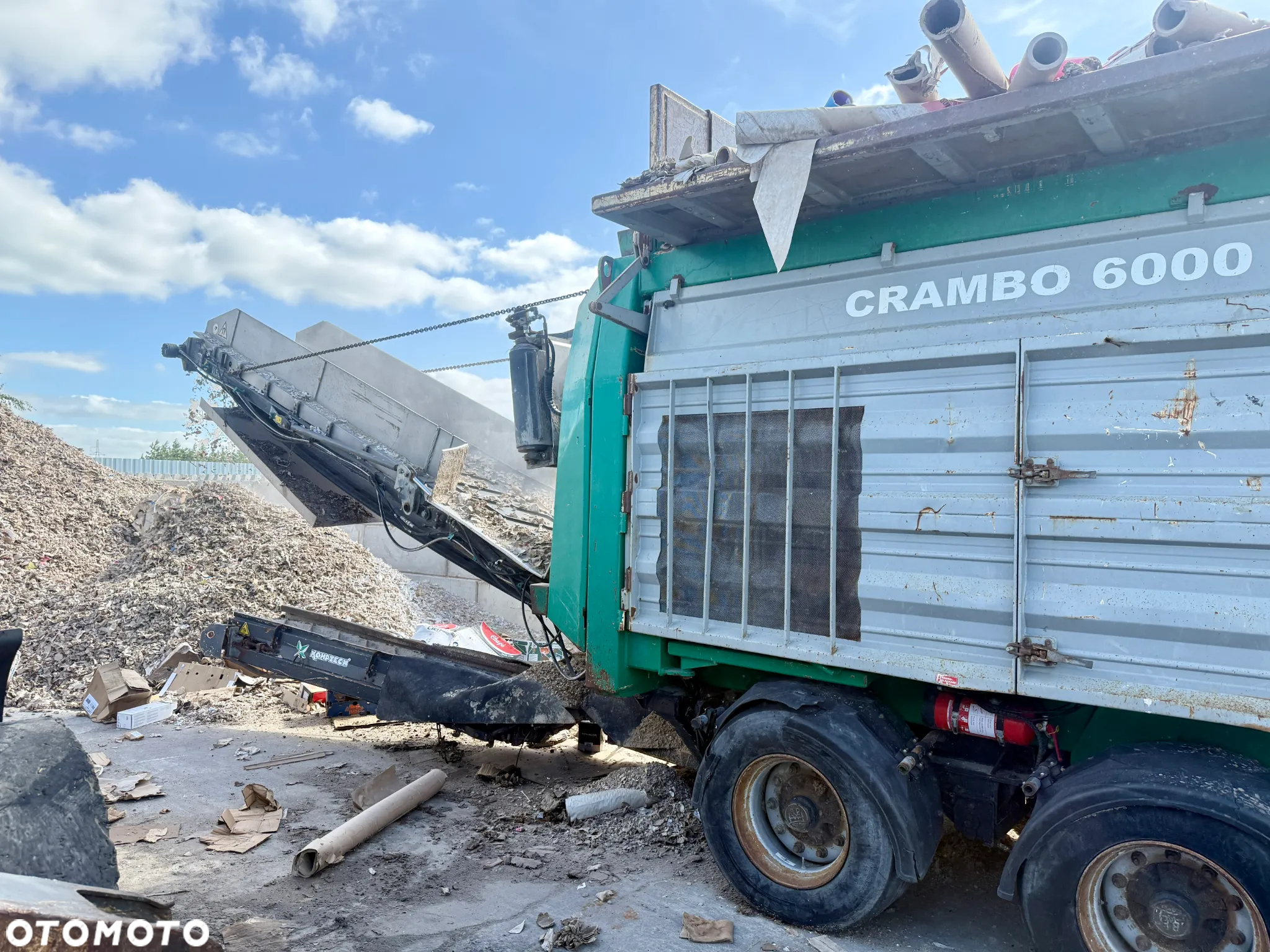 Inny KOMPTECH Crambo 6000 rozdrabniacz wolnoobrotowy + przesiewacz gwiaździsty - 3