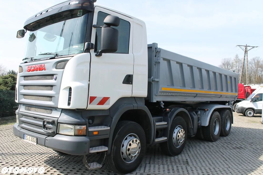 Scania R500 wywrotka 8x4 bordmatik manual faktura vat - 23
