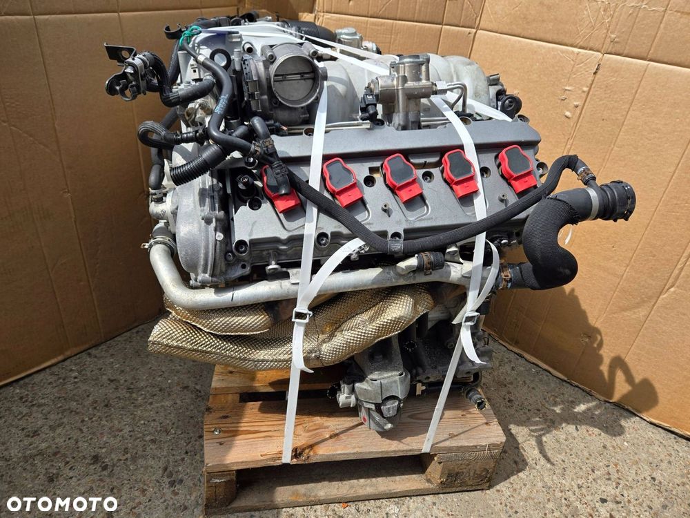 silnik kompletny audi s6 5.2 v10 fsi bxa nr mag 441787m - 5
