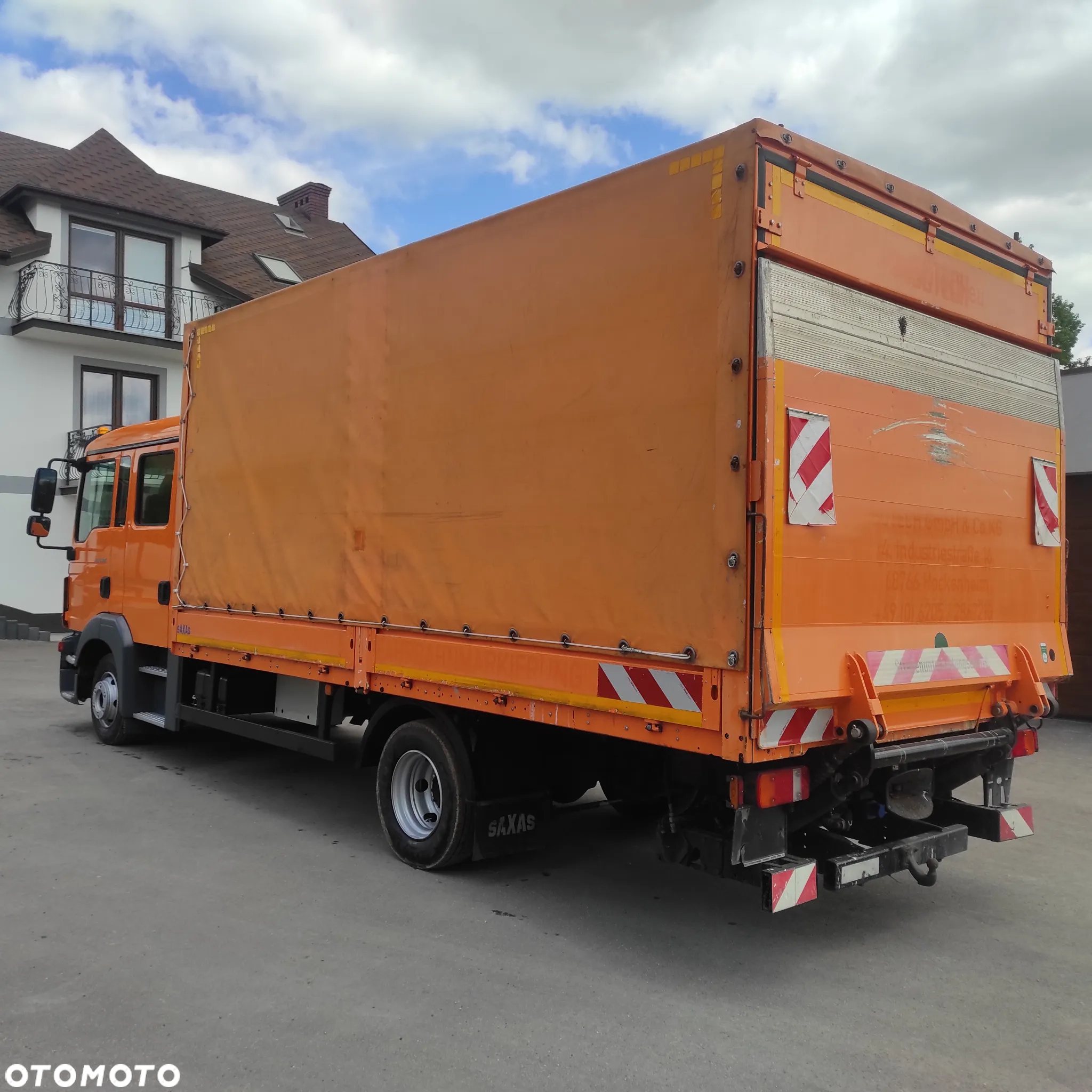 MAN TGL 8.180 DOKA / 6 OSOBOWY /BUTRO-PLANDEKA / - 4