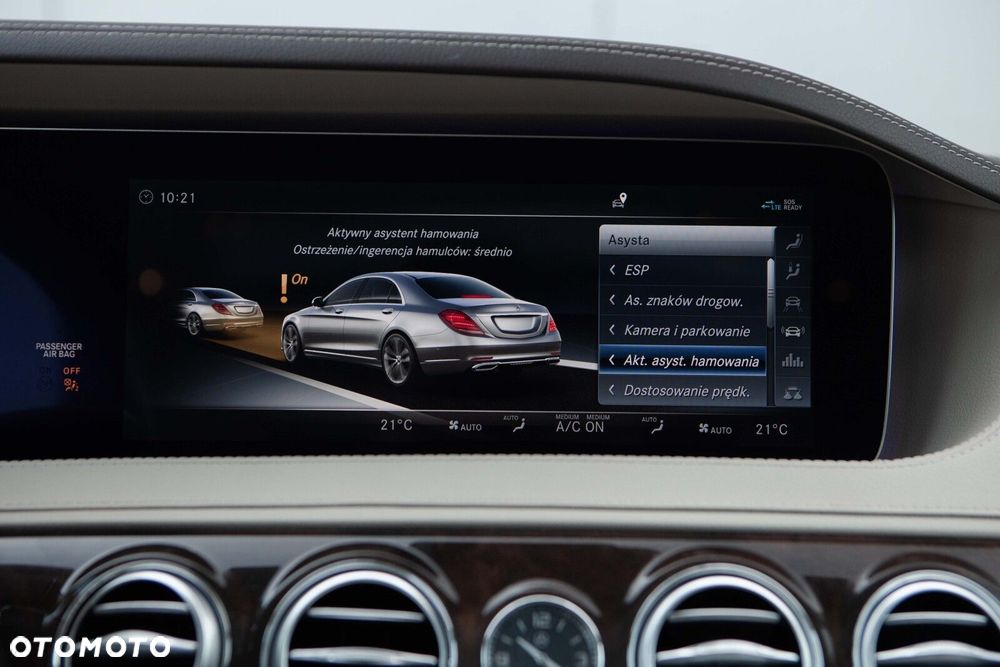 Mercedes-Benz Klasa S 400 d 4-Matic L 9G-TRONIC - 36