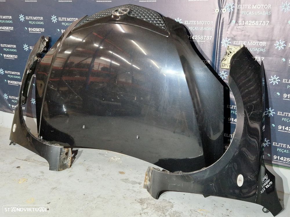 Frente completa usada MAZDA 3 1.6i capot parachoques guardalamas oticas radiador - 6