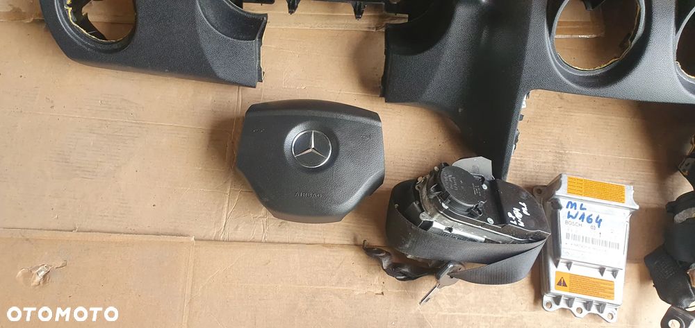 Konsola poduszki pasy AIRBAG zestaw naprawczy Mercedes ML W164 - 6