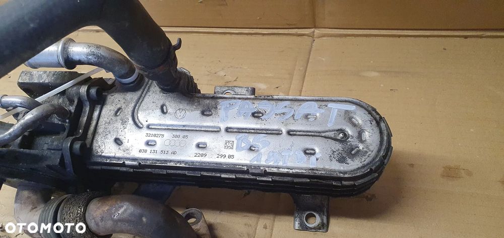 Chłodniczka spalin zawór EGR VW Passat B6 1.9 TDI 038131513AD 038131063E - 3