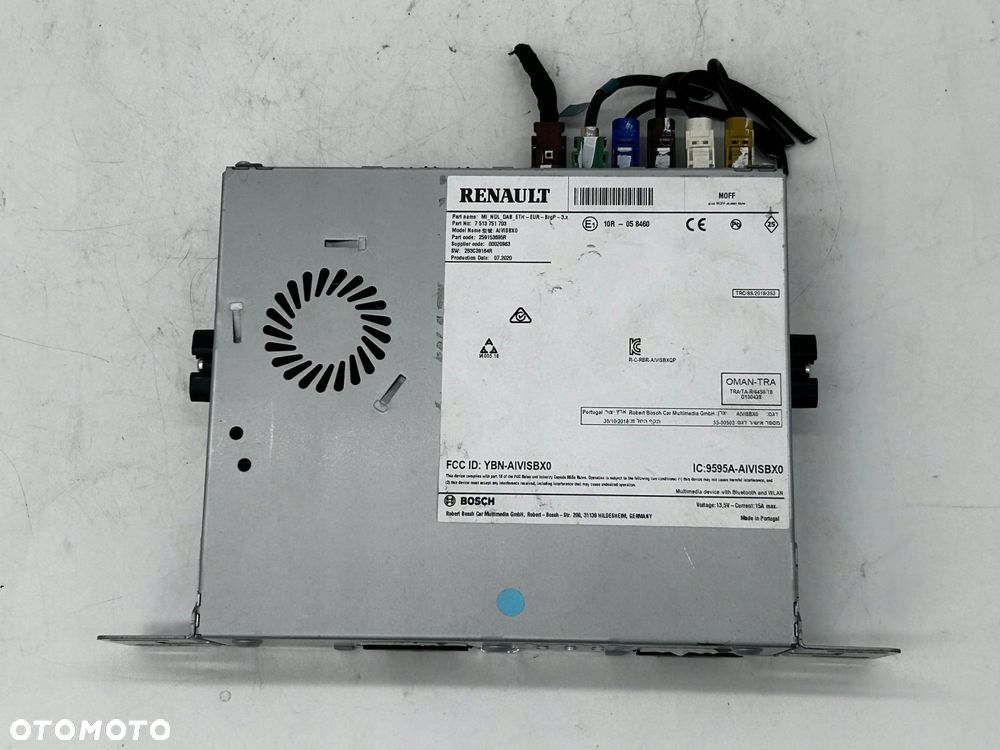 radio nawigacja captur clio arkana 259153695r - 2