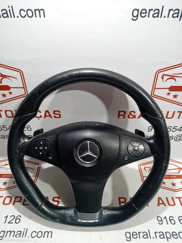 Volante Mercedes CLASS E W207 AMG Com Pastilhas Original - 4
