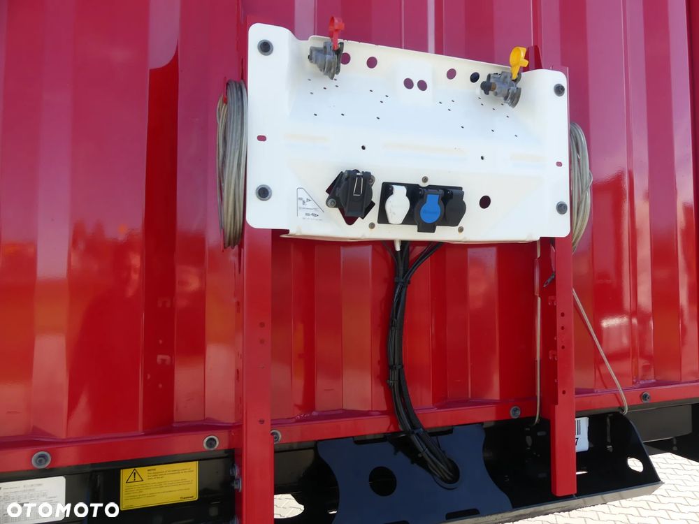 Krone FIRANKA / OŚ PODNOSZONA / IDEALNY STAN / PALECIARA / - 14