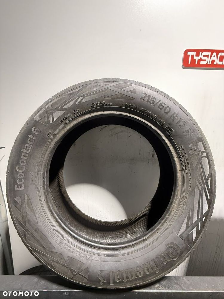 Opony letnie Continental 215/60 R17 EcoContact 5 komplet #L445 2szt - 4