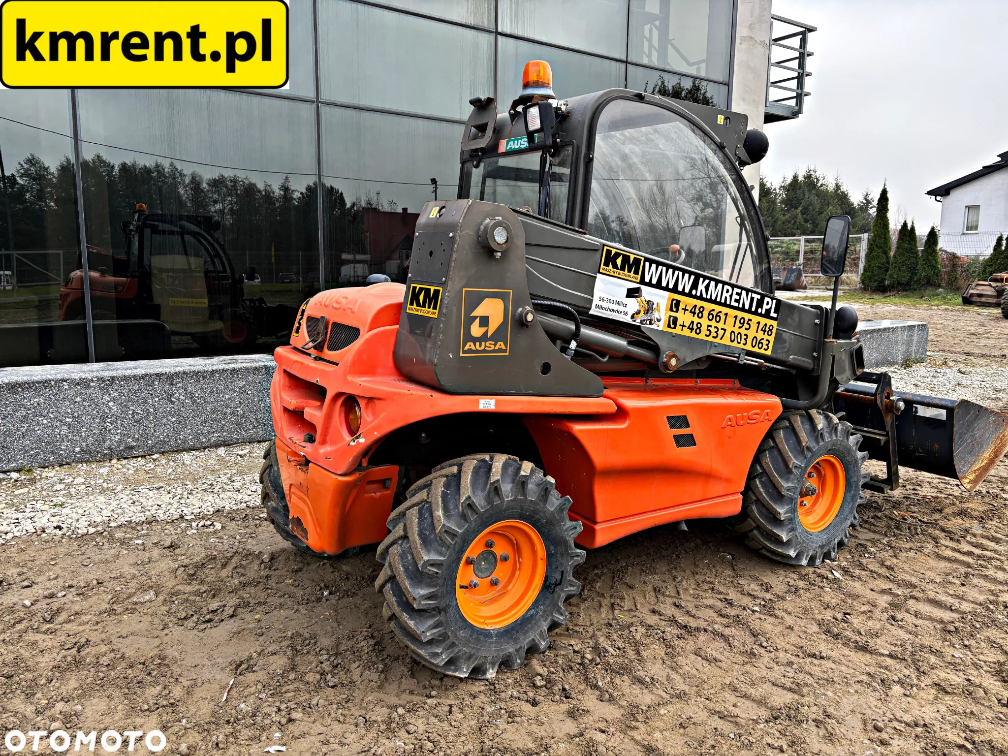 Ausa T 144 H ŁADOWARKA TELESKOPOWA 2017R. | NA LAWETĘ B E MTH 273 JCB 520-40 - 18
