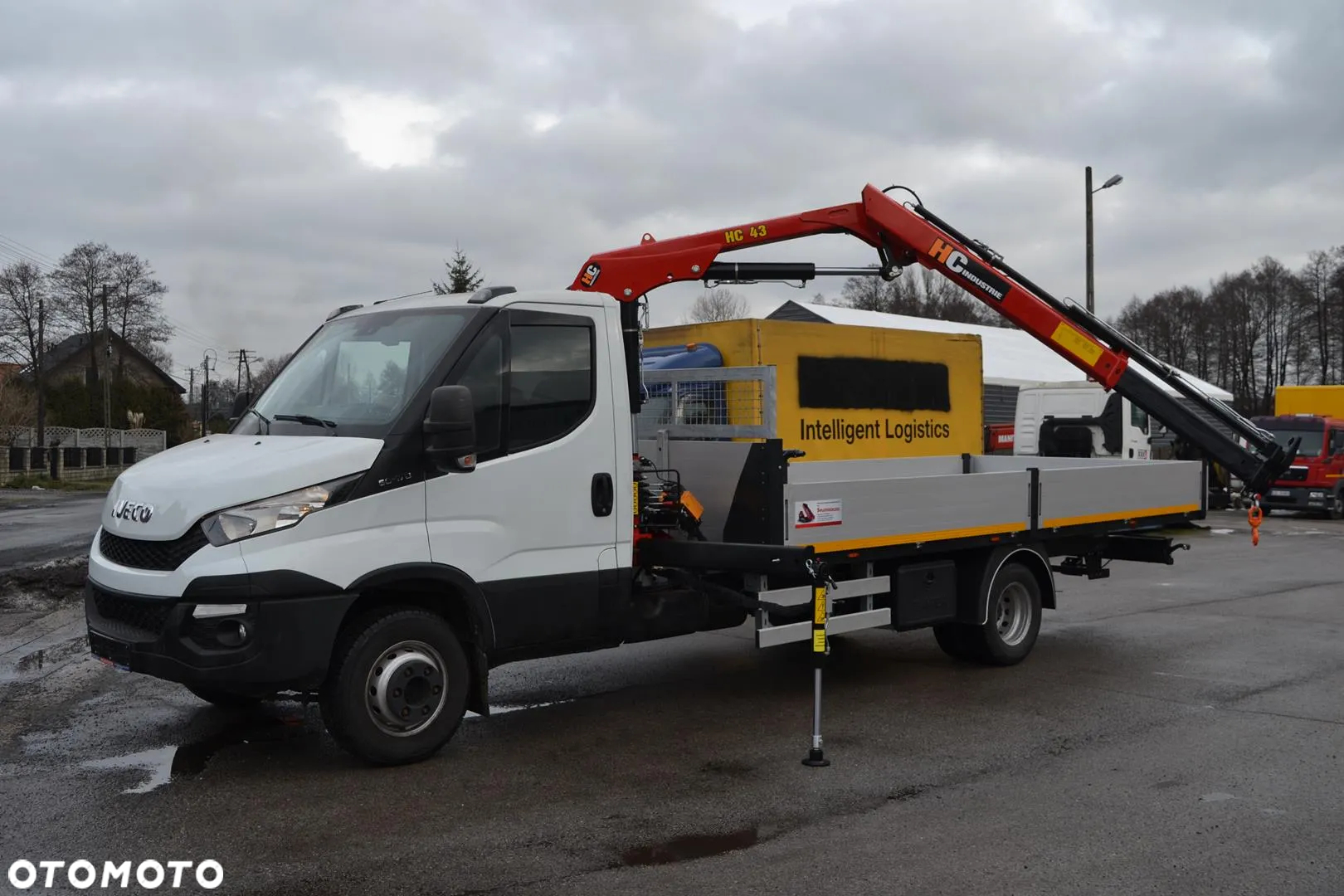 Iveco DAILY 72-180 Nowy żuraw HDS Fassi F40 HC 43A2 F50 Nowa skrzynia ładunkowa 72C18 70C18 65C - 8