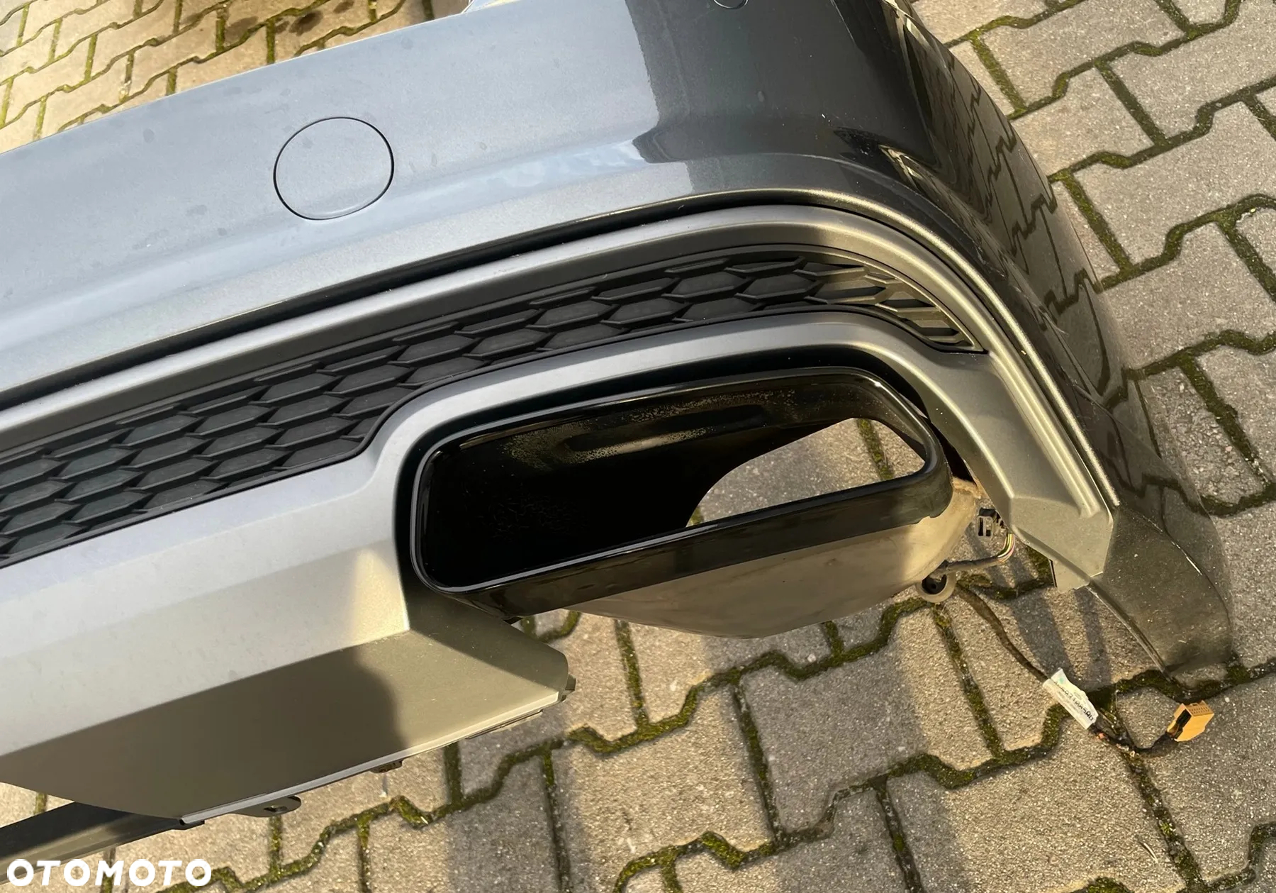 Audi A6 C7 4G Avant S-Line zderzak tył tylny LZ7S kompletny wydechy - 5