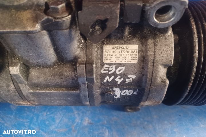 Compresor AC 6SBU14C 447261851 6452 6987862 02 MX1253 BMW Seria 3 E90 - 2