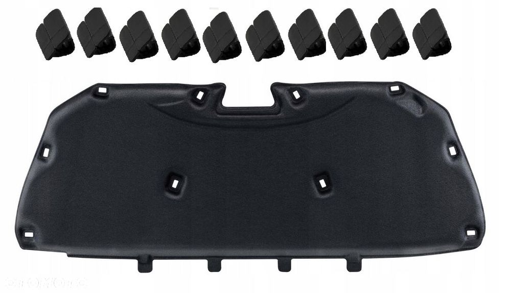 IZOLACJA WYGŁUSZKA SILNIKA FORD FOCUS 2010-2018  KLIPY SPINKI - 1