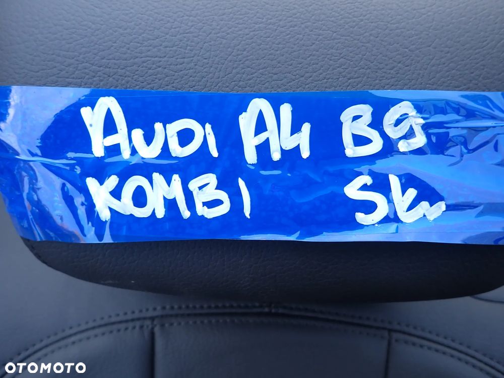 FOTEL PRZEDNI PRAWY / LEWY AUDI A4 B9 SKÓRA  ORAZ KANAPA TYLNIA KOMPLET - 20