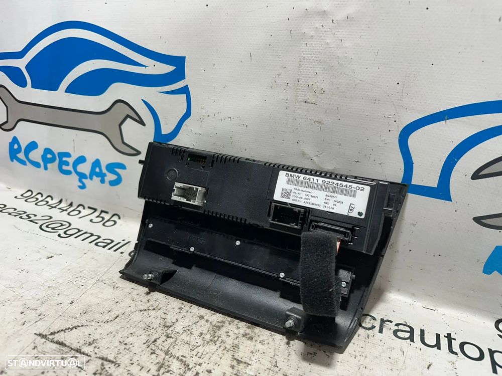 .Climatronic Sofagem Digital Ar Condicionado AC Original BMW Serie 1 3 9224545 2003 - 2013 - 7