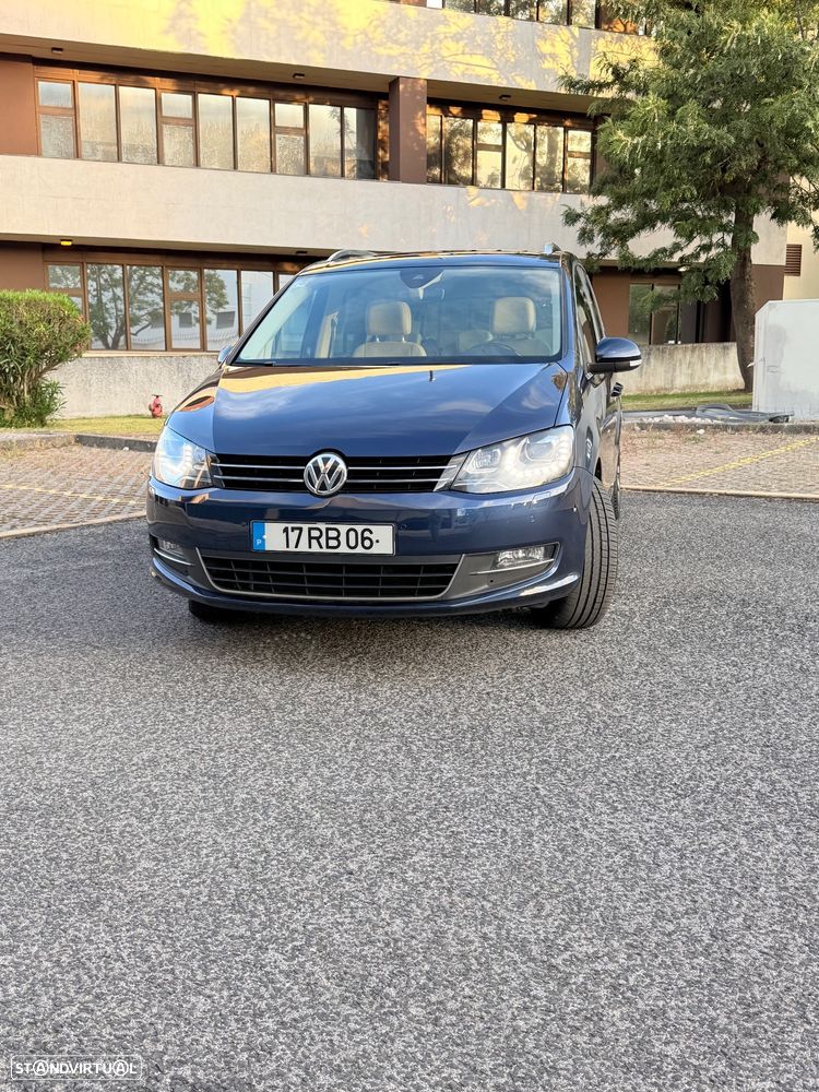 VW Sharan 2.0 TDI Blue Highline DSG - 1