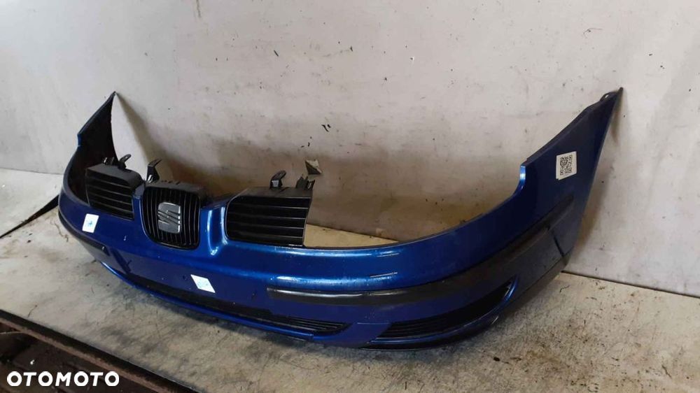 ! ZDERZAK PRZÓD PRZEDNI RENAULT SEAT LEON I 1 TOLEDO II LS5N GRANATOWY - 3
