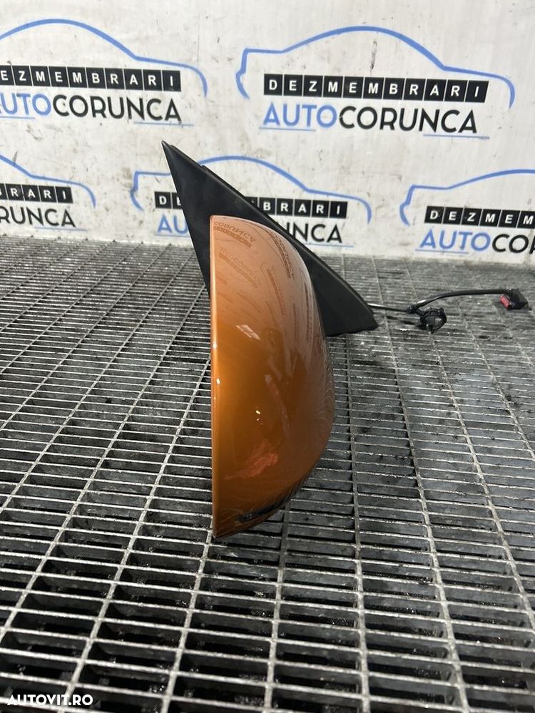 Oglinda dreapta AUDI Q3 2011 - 2018 4 Usi Portocaliu (1184) Fara rabatare - 2