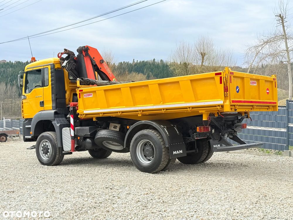 MAN * MAN TGA 18-410 * KIPER WYWROTKA * 4x4 * HDS Palfinger PK16500* Sprowadzony* Bardzo Dobry Stan * - 10