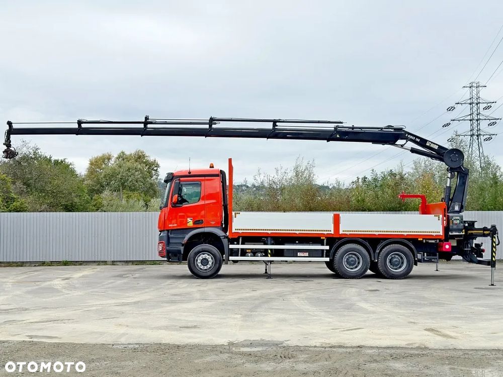 Mercedes-Benz Arocs 2643 *SKRZYNIA 6,40m /HIAB X - HIDUO 188 ES - 5 + PILOT /6x4 - 5