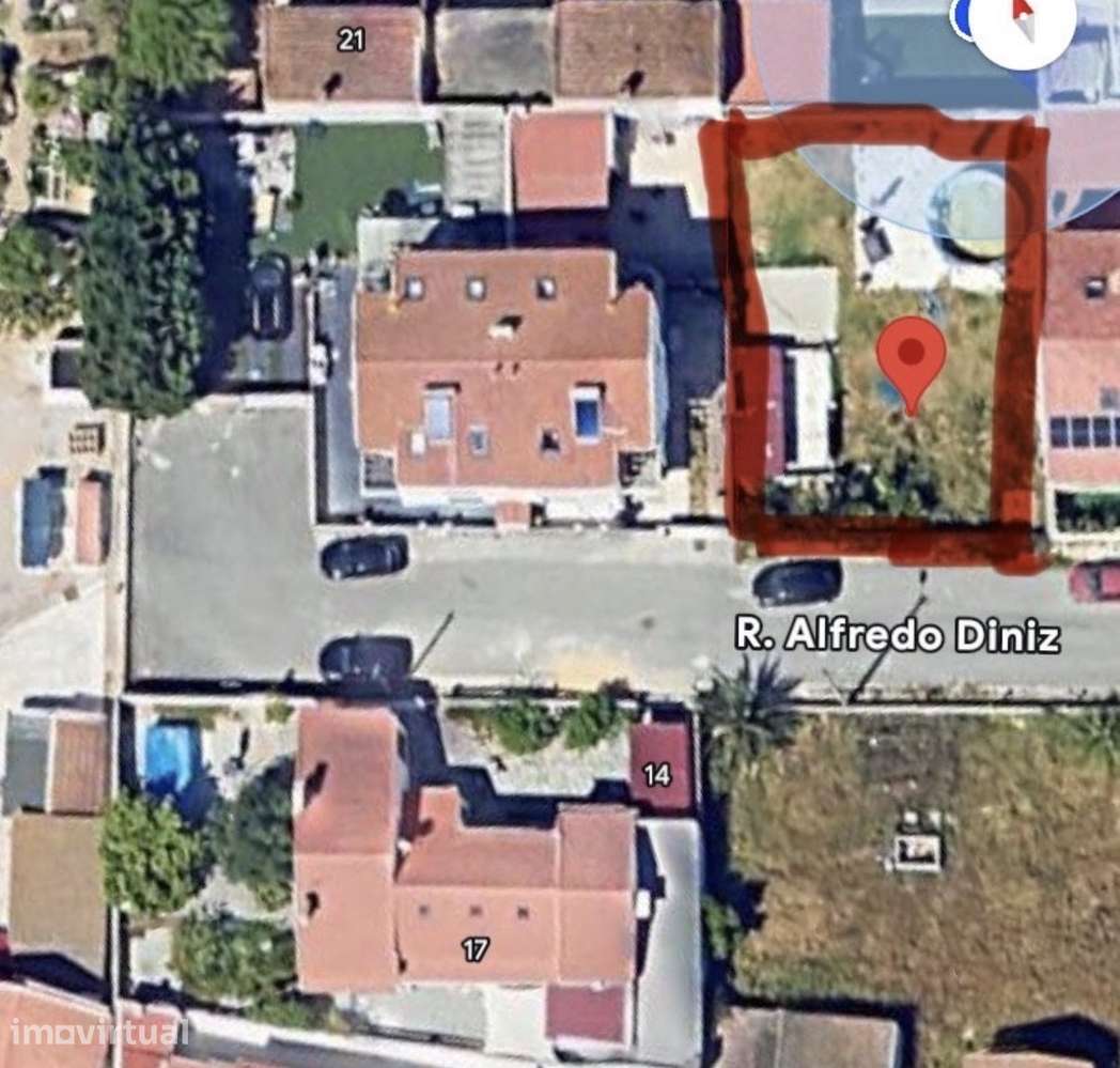 Oportunidade Rara|Terreno Urbano 300 m² numa Zona em Forte Valorização - Grande imagem: 3/3