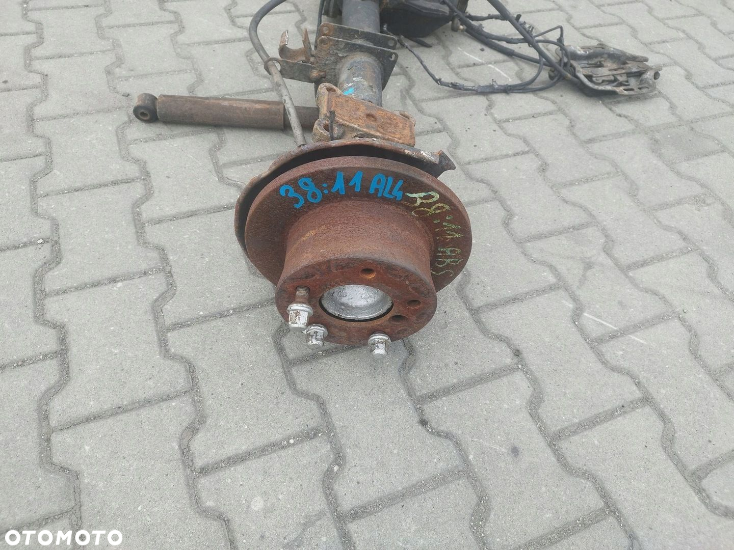 TYLNY MOST DYFER SPRINTER VW LT 95-06R 3811 38/11 ABS POJEDYNCZE KOLO - 5