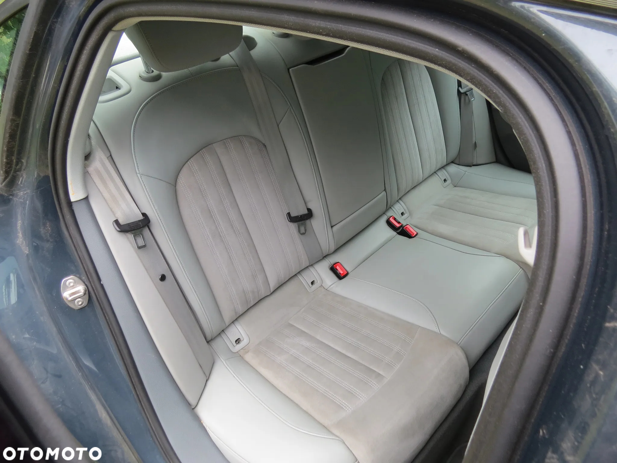 FOTELE SIEDZENIA ALCANTARA GRZANE KOMPLET EUROPA SEDAN AUDI A6 C7 - 12