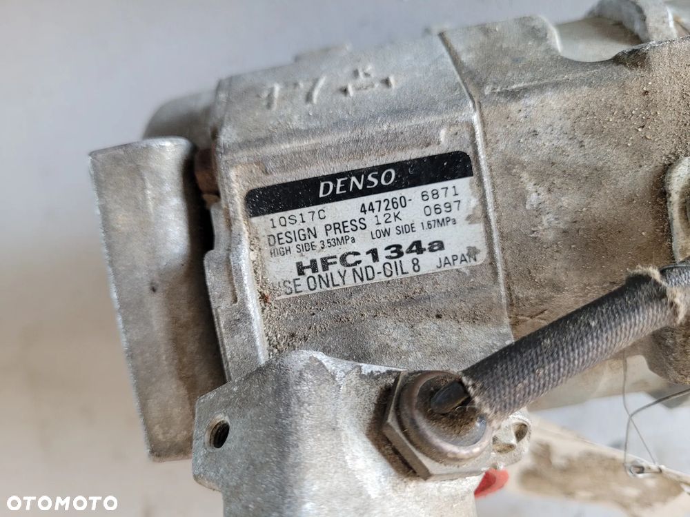 Sprężarka pompa kompresor klimatyzacji Toyota LAND CRUISER 4,2 TD 447260-6871 - 5