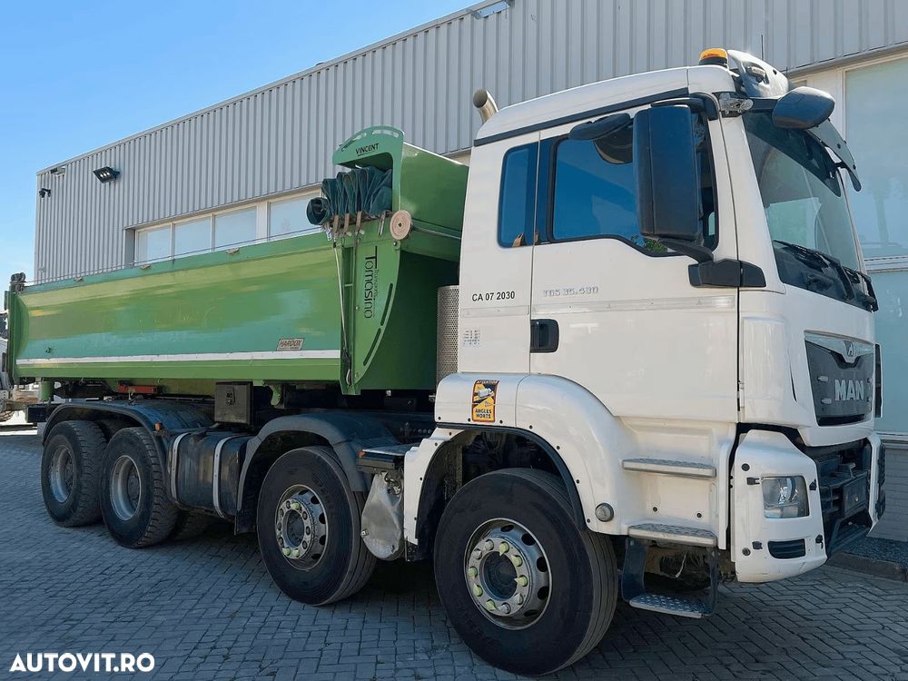 MAN TGS 35.430 8x4 Tribena Basculabila , TOP !!! - 7