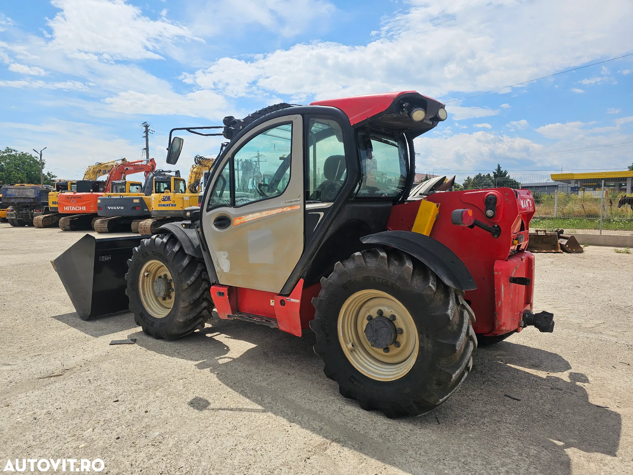 Manitou MLT 740-140V+ clima 140hp incarcator telescopic - 2