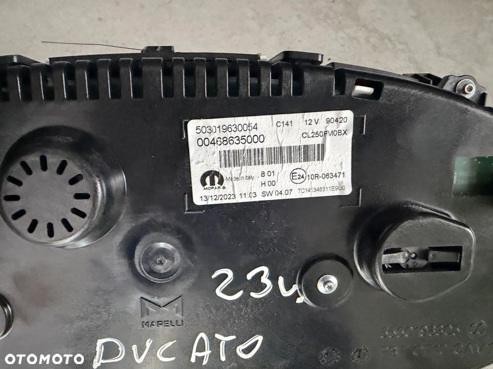 Boxer Jumper Ducato 2,2 23-25r zegar licznik 00468635000 - 3
