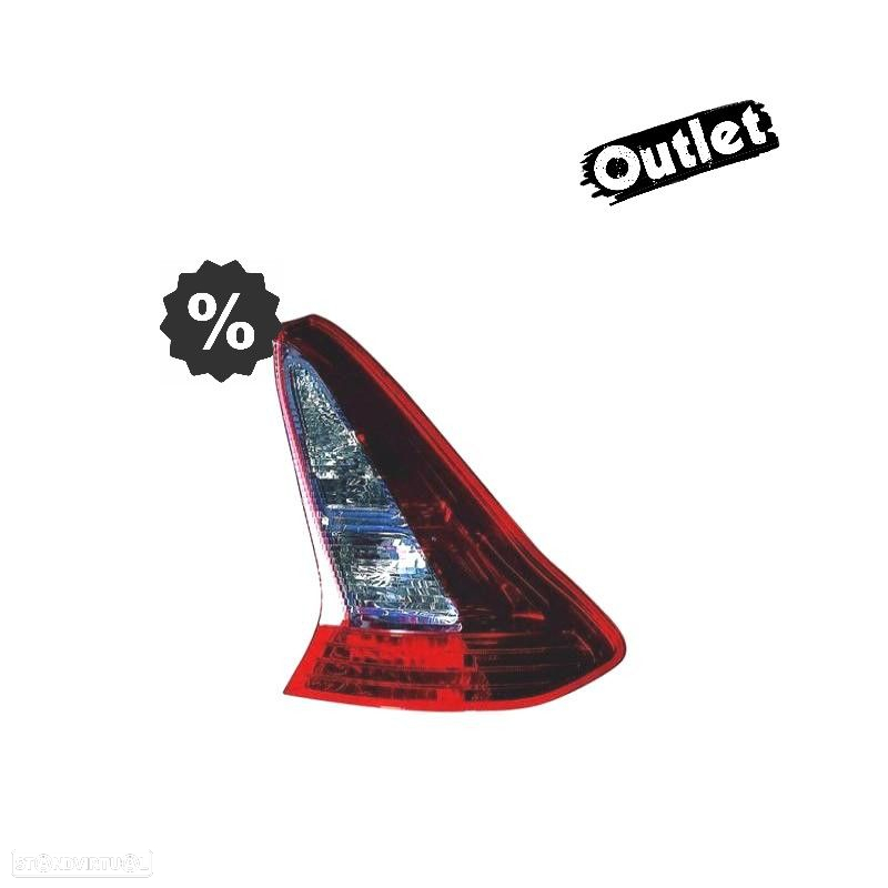 R014755C1 FAROLIM ESQ PARA CITROEN C4 2/3P 04-10 BRANCO VERMELHO - 5