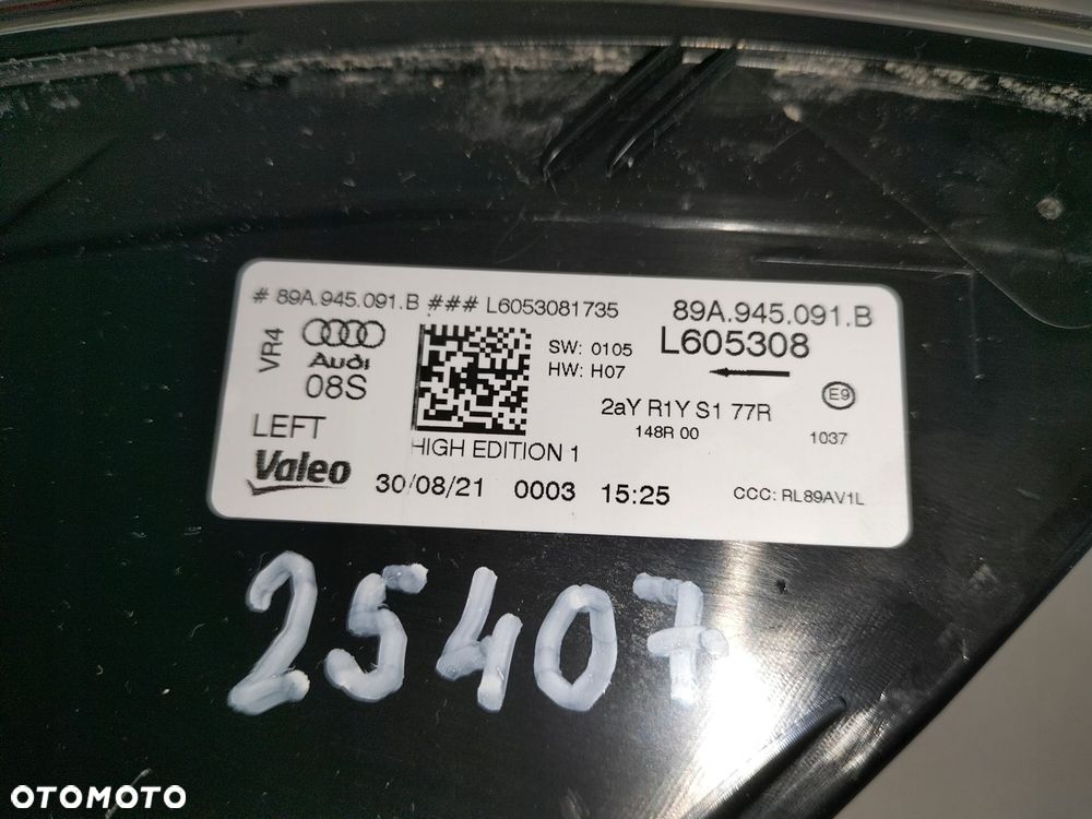 lampa tylna tył lewa audi q4 e-tron 22- - 6