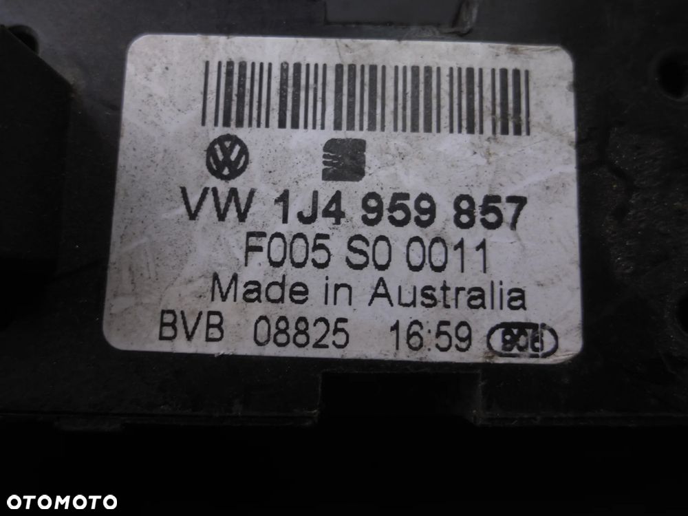 PANEL PRZEŁĄCZNIK SZYB VW GOLF IV 1J4959857 POSIADAM 4 SZT - 6