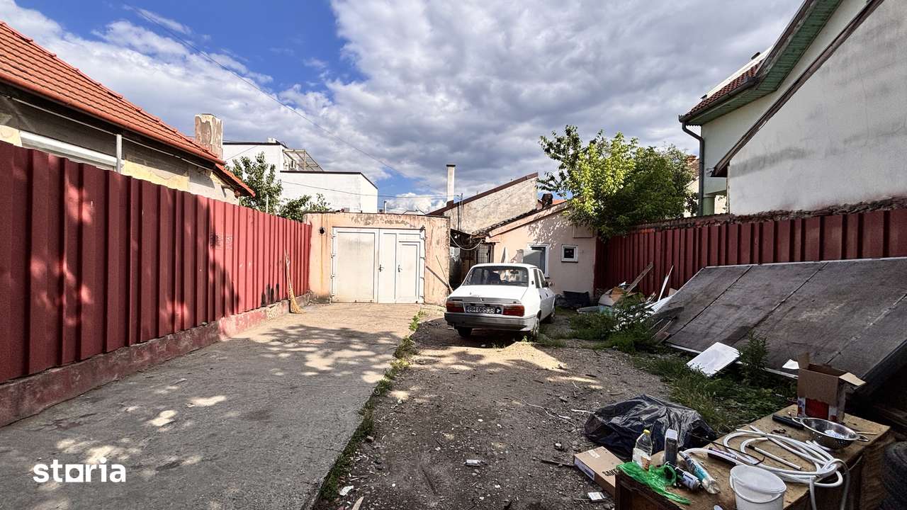Teren 216 mp cu construcții în Oradea-zona Rogerius, str. Robert Owen - Imagine principală: 5/6