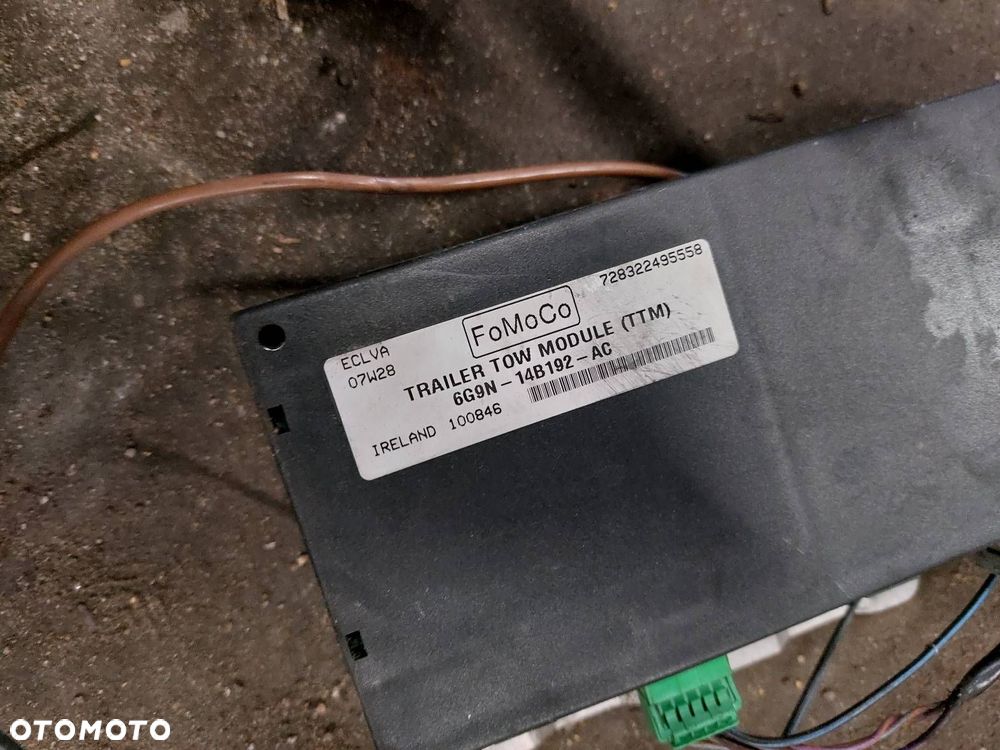 HAK HOLOWNICZY + TABLICZKA WIĄZKA FORD MONDEO MK4 KOMBI 6G9N-14B192-AC - 4