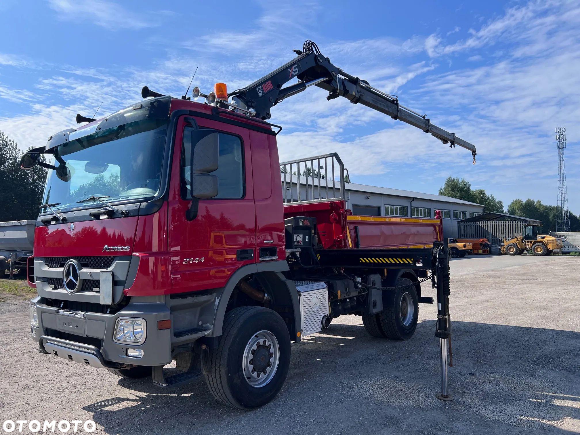 Mercedes-Benz ACTROS 4x4 1844 2144 AK HDS HIAB 12M - 1