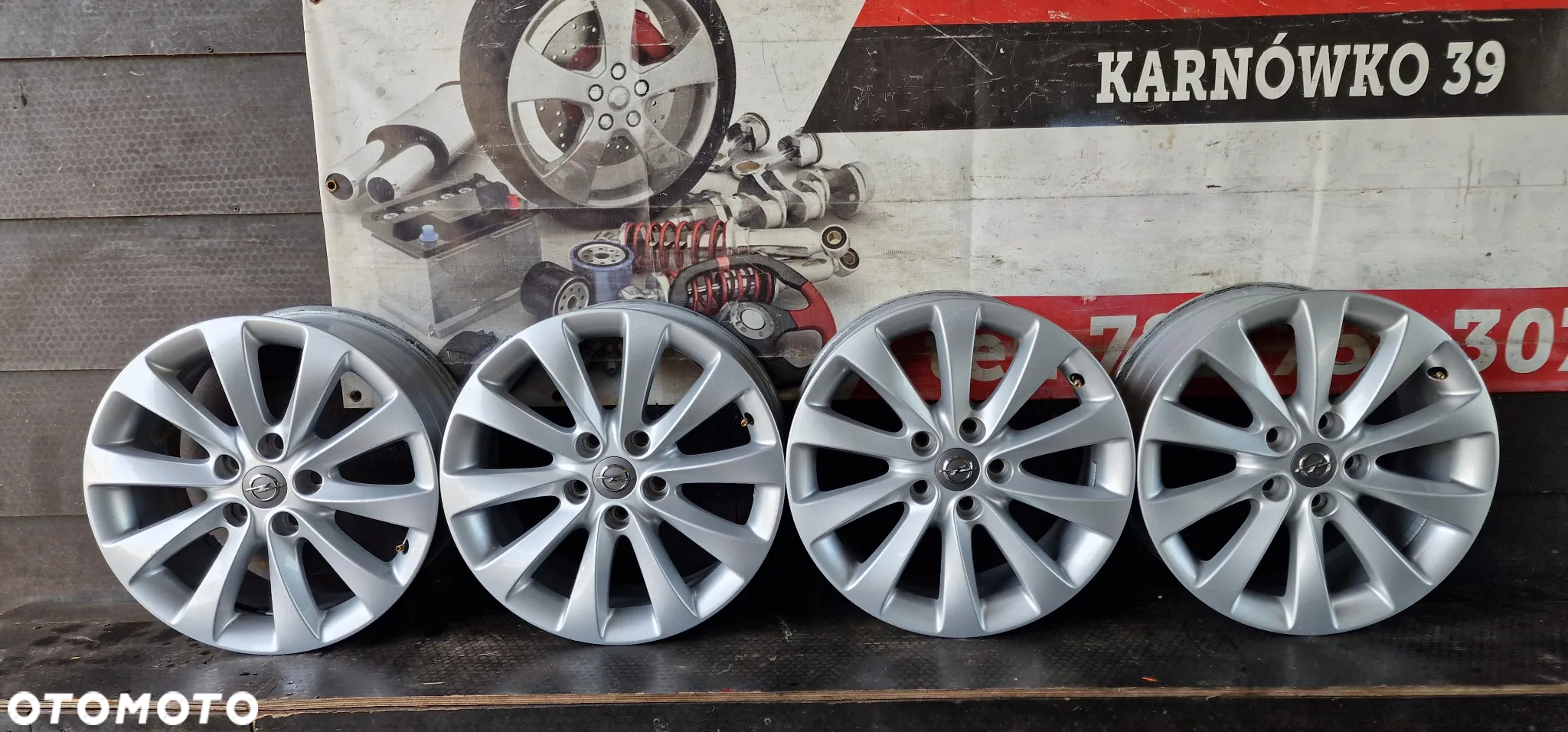 Alufelgi OPEL ASTRA J  5X115 R17 ET44 - 10