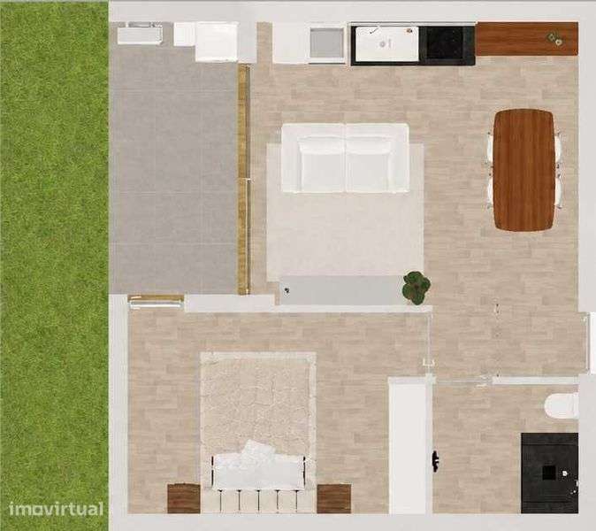 Apartamento T1 - Abade de Neiva | Novo - Grande imagem: 3/11