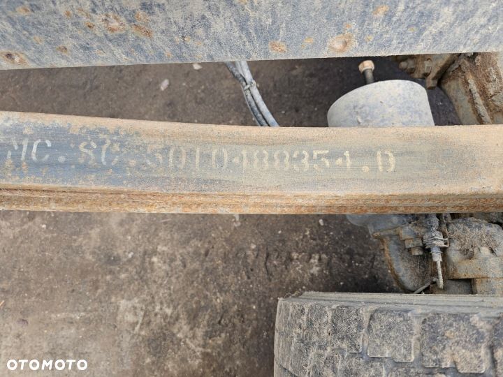 RESOR TYLNY TYŁ LEWY PRAWY 3 PIÓRA 8 cm RENAULT MIDLUM GAMA D FELGI 19,5 - 3