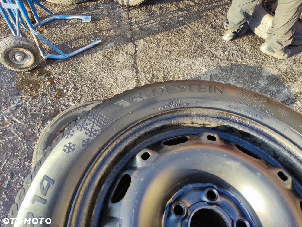 5x100 Felgi Stalowe Stal 14 Koła Zimowe Zima SKODA FABIA PRAKTIK ROOMSTER RAPID SEAT IBIZA CORDOBA TOLEDO IV 4 VW FOX POLO Legnica ALU-RAD 185/60 5mm - 6