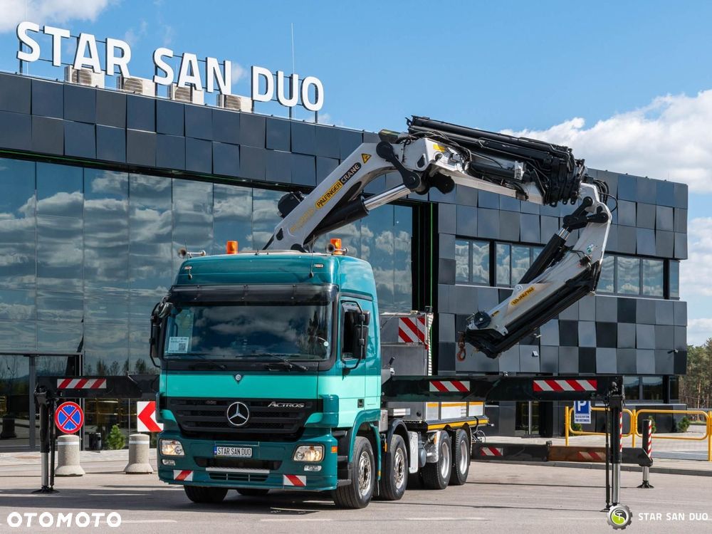 Mercedes-Benz ACTROS 3258 8x4 Palfinger PK 72002 HDS Żuraw Fly Jib - 9