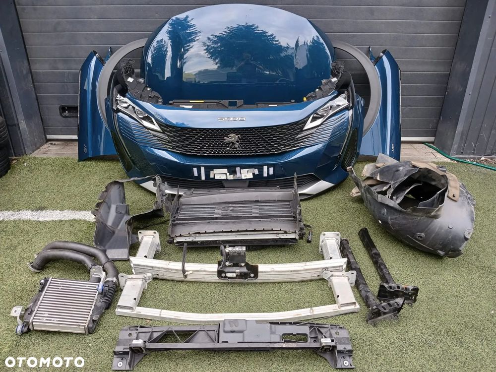 MASKA ZDERZAK FULL LED KAMERA KOMPLETNY PRZÓD PEUGEOT 3008 II GT LIFT KOLOR ESY - 1
