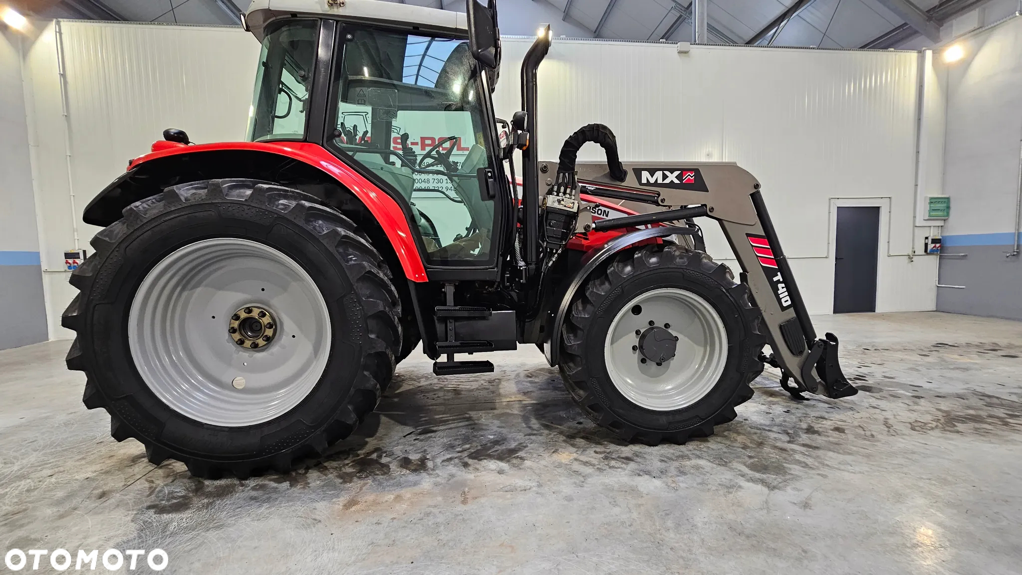 Massey Ferguson 5450 Dyna 4 Klimatyzacja Tur Nowe Opony 5445dyna Axos Arion T5.105 - 7