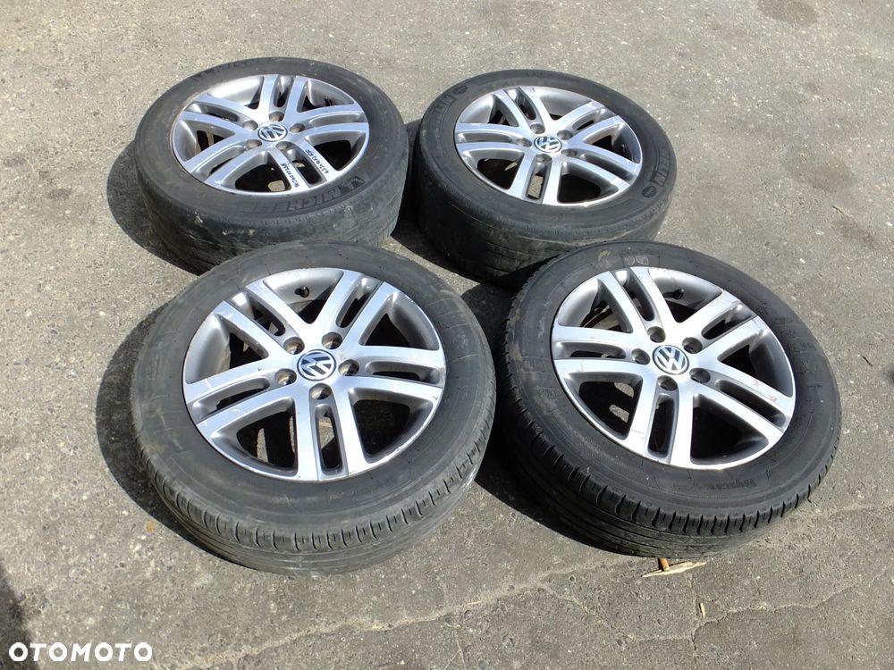 felgi aluminiowe 16'' vw touran I 2008r 1K0601025B - 1